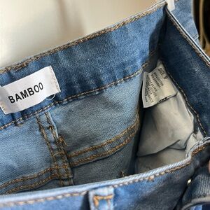 BAMBOO Men's Sky Blue Skinny Jeans